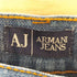 アルマーニジーンズ ARMANI JEANS 90-00S OLD 立体裁断 3Dカット ワイドレッグ ブッシュ デニム パンツ Y2K メンズ 31