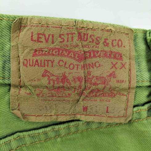 リーバイス Levis 00S ボタン裏652刻印 カットオフ カスタム ジョーツ ショーツ ハーフパンツ メンズ W31L34