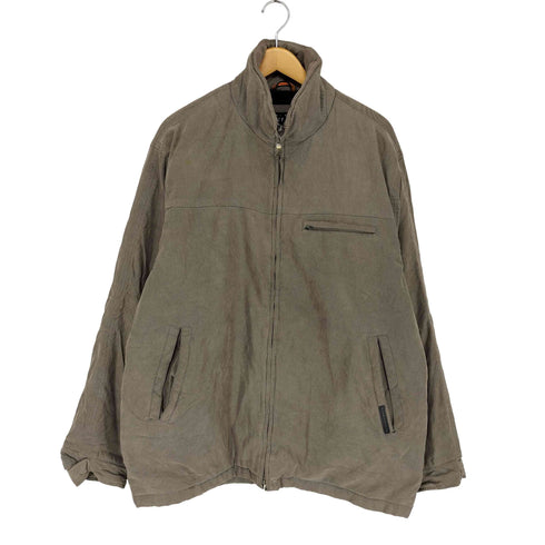 ペリーエリス PERRY ELLIS 90s-00s 裏地 ブランケット ブルゾン メンズ JPN:L