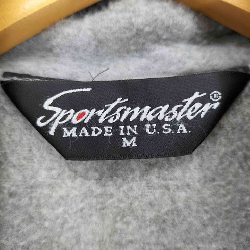 スポーツマスター SPORTSMASTER USA製 裏地フリース ウォームアップ ジャケット メンズ JPN:M