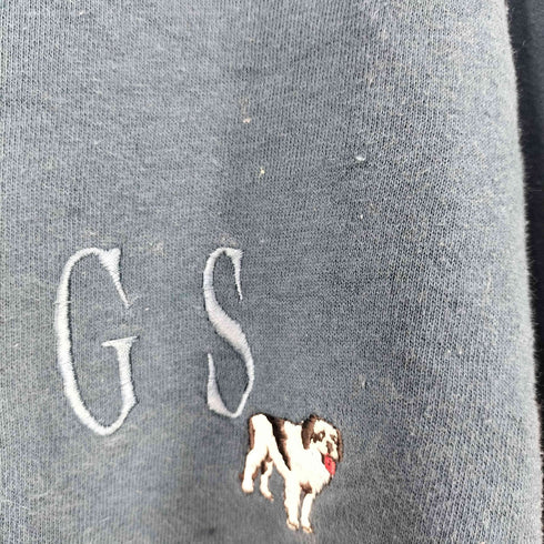 ビッグドックス BIG DOGS 00s ロゴ刺繍 クルーネック スウェット メンズ XL