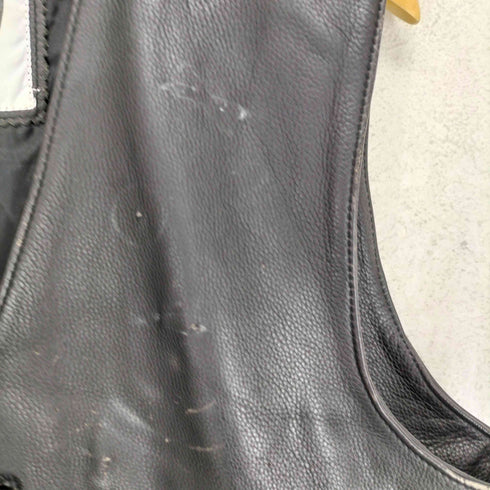real leather HIGHWAY ONE 本革ベスト メンズ import:XL
