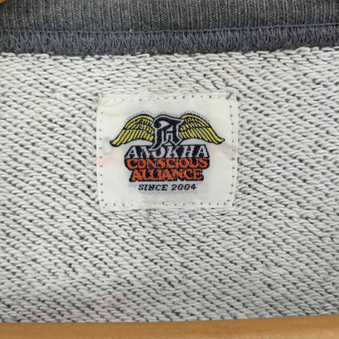 ANOKHA 後付け フーディー セパレートポケット プルオーバーパーカー メンズ