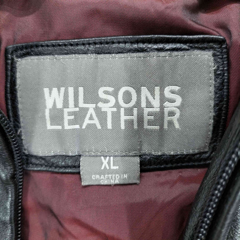 ウィルソン Wilsons Leather genuine leather レザーハーフジャケット メンズ import:XL