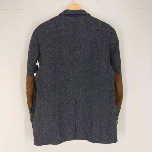 70S RICHARD THOMAS USA製 ウールテーラードジャケット エルボーパッチ メンズ