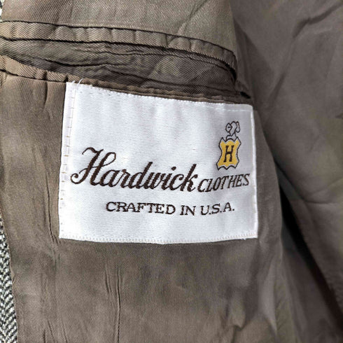 80S HANDWICK CLOTHES USA製 マルチストライプ ヘリンボーン テーラードジャケット メンズ