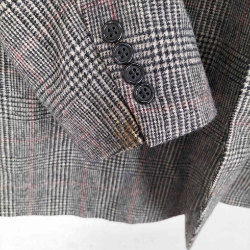 ブルックスブラザーズ BROOKS BROTHERS キャメルヘアー チェック柄 テーラードジャケット メンズ 48LONG