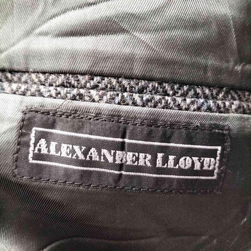 ALEXANDER LLOYD USA製 ヘリンボーン テーラードジャケット メンズ