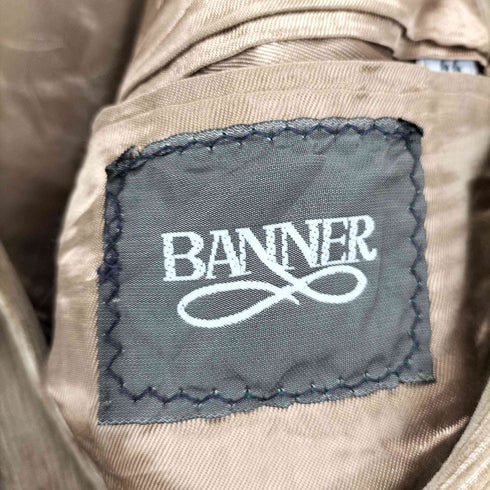 BANNER イングランド製 クルミボタン コーデュロイ テーラードジャケット メンズ