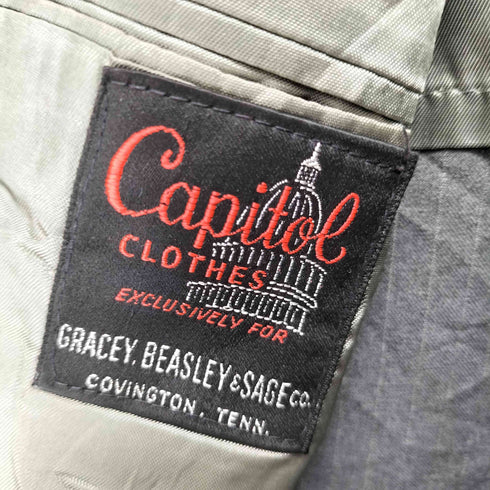 CAPITOL CLOTHES ストライプ テーラードジャケット メンズ
