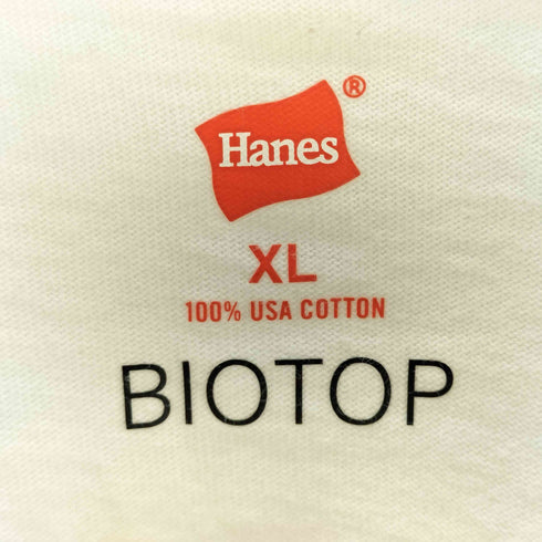 ヘインズ Hanes 26SS 別注 US COTTON MOCK NECK T-SHIRTS モックネック Tシャツ メンズ JPN:XL
