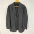 コムデギャルソンオム COMME des GARCONS HOMME 90S 田中オム サマーウール ウィンドペン 3B テーラードジャケット 裏地無し & ノータック ワイドテーパード スラックス セットアップ メンズ ジャケット:L / パンツ:M