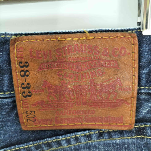 リーバイス Levis 502-0321 ヒゲ 革パッチ メンズ 38-33