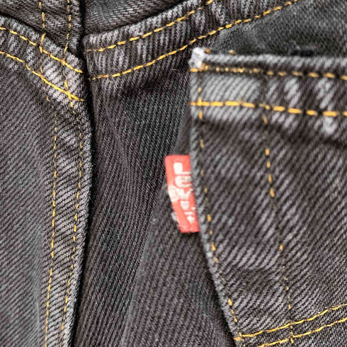 リーバイス Levis USA製 後染めブラック 501-0653 ボタン裏刻印 553 メンズ