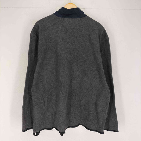 トミーヒルフィガー TOMMY HILFIGER 90S-00S フリース ハーフジップ プルオーバー メンズ JPN:XXL