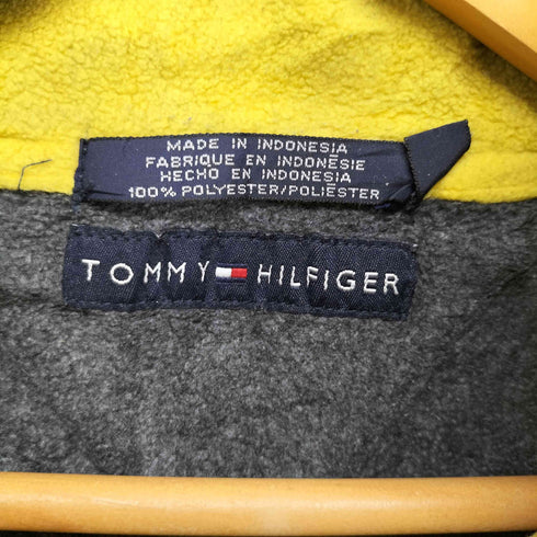 トミーヒルフィガー TOMMY HILFIGER 90S-00S フリース ハーフジップ プルオーバー メンズ JPN:XXL