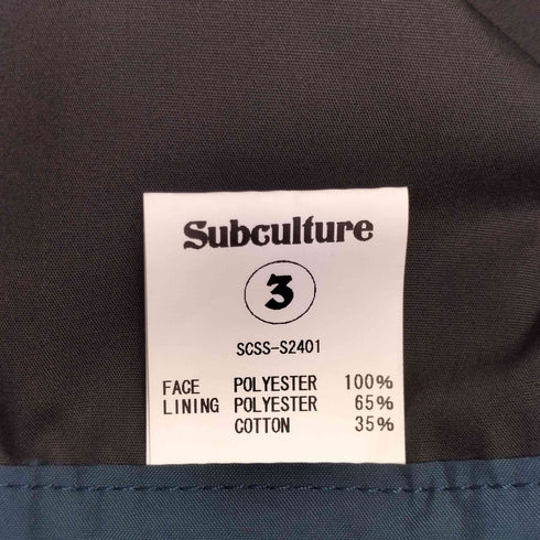 SC(Subculture) ナイロン サーフ ショーツ メンズ JPN:3