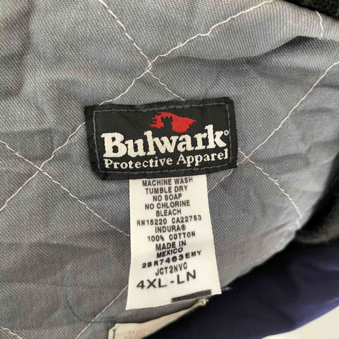 BULWALK 裏地キルティング ワークジャケット メンズ 4XL