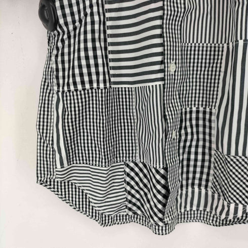 コムデギャルソンオム COMME des GARCONS HOMME パッチワークデザイン S/S シャツ メンズ JPN:XS