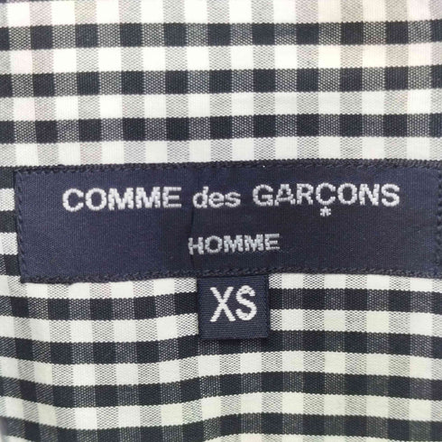 コムデギャルソンオム COMME des GARCONS HOMME パッチワークデザイン S/S シャツ メンズ JPN:XS