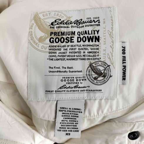 エディーバウアー Eddie Bauer 00S 700FILL グースダウン レディース XS