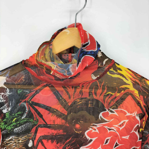 LU'U DAN ルーダン 総柄 和柄 タートルネック トップス セカンドスキン メンズ import:XS