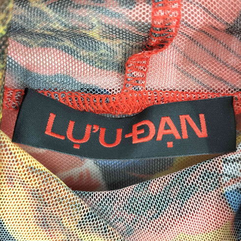 LU'U DAN ルーダン 総柄 和柄 タートルネック トップス セカンドスキン メンズ import:XS