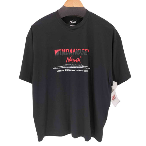 ナンガ NANGA 26SS WDS POWER DRY NW LOGO TEE メンズ S