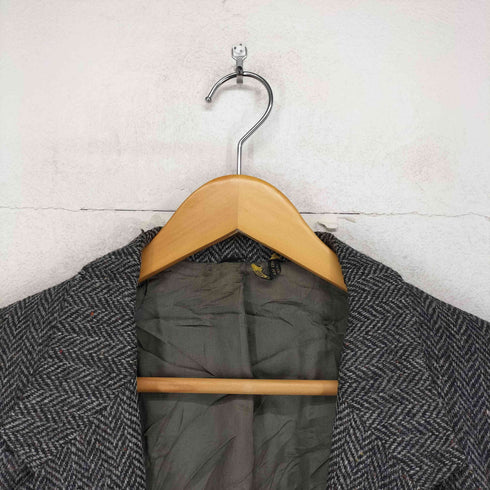 ハリスツイード Harris Tweed USA製 クルミボタン ツイード テーラードジャケット メンズ
