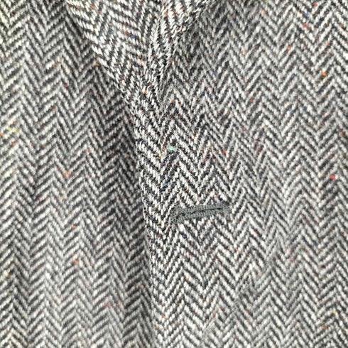 ハリスツイード Harris Tweed USA製 クルミボタン ツイード テーラードジャケット メンズ