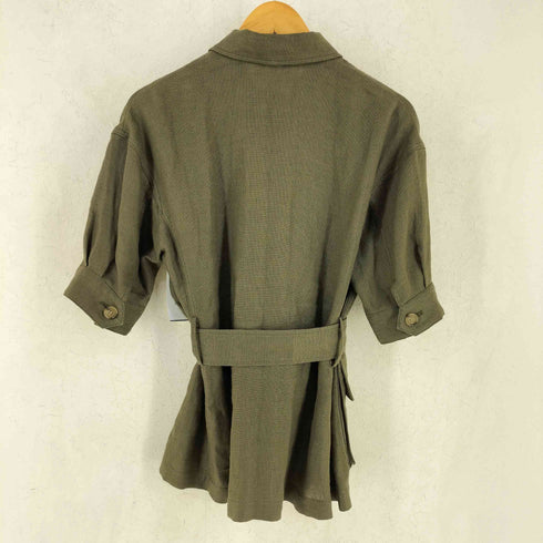 プラージュ PLAGE LINEN safari ジャケット レディース 38
