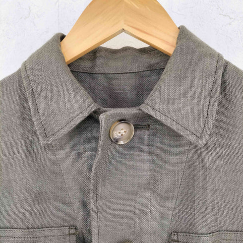 プラージュ PLAGE LINEN safari ジャケット レディース 38