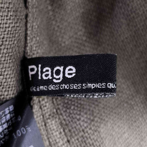 プラージュ PLAGE LINEN safari ジャケット レディース 38