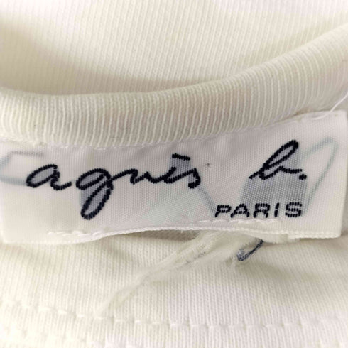 アニエスベー agnes b. ロゴ プリント L/S カットソー レディース