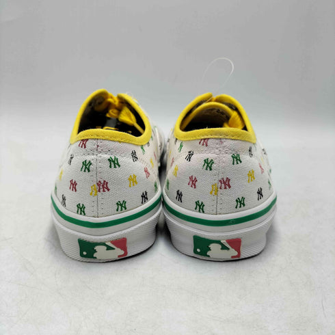 エムエルビー MLB ベースボールチーム刺繍 ローカット スニーカー レディース JPN:23