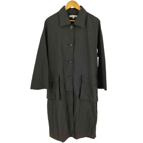 ユニクロジェイダブリューアンダーソン UNIQLO JW ANDERSON ナイロンステンカラー ロングコート レディース M