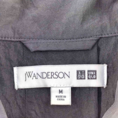 ユニクロジェイダブリューアンダーソン UNIQLO JW ANDERSON ナイロンステンカラー ロングコート レディース M