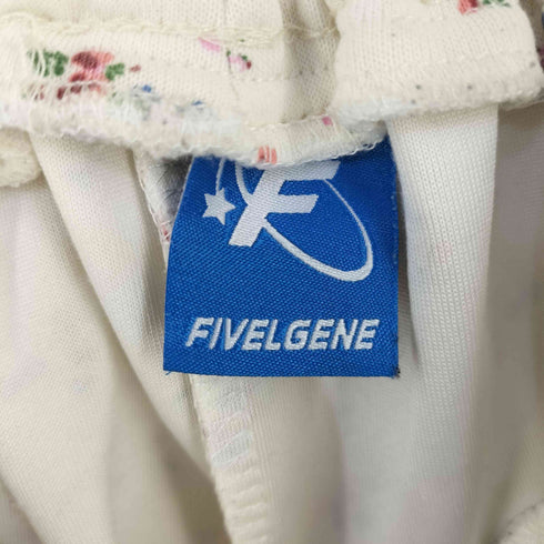 FIVELGENE 花柄 スウェットパンツ レディース
