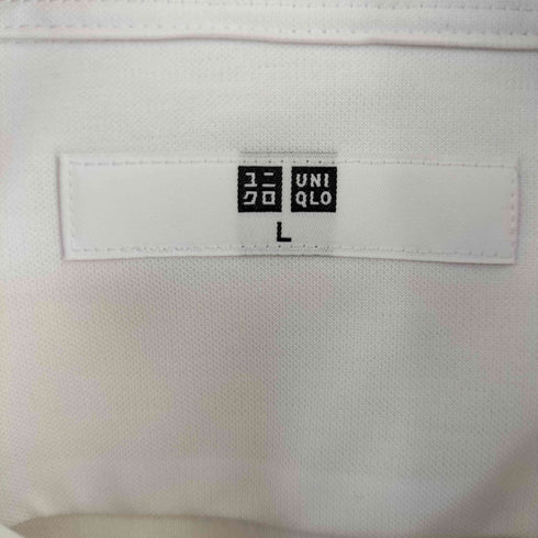 ユニクロ UNIQLO ドライノンアイロンジャージーシャツ メンズ L