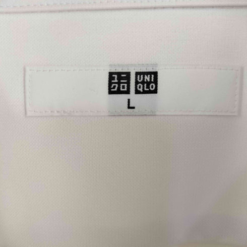ユニクロ UNIQLO ドライノンアイロンジャージーシャツ メンズ L