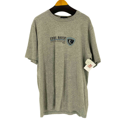 EDDIE BAUER SPORT 90s USA製 カジュアルロゴプリントTシャツ メンズ L