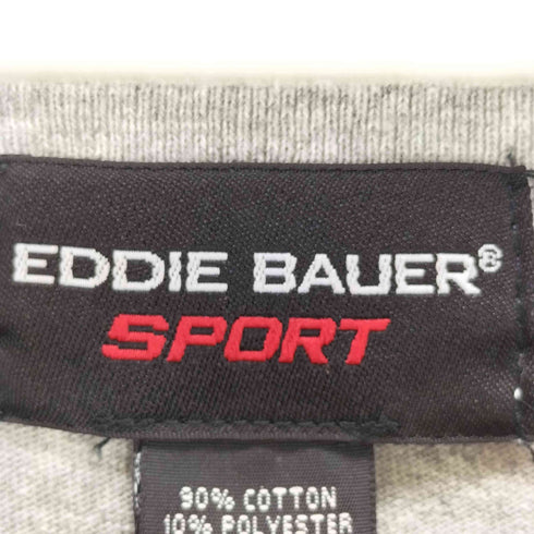 EDDIE BAUER SPORT 90s USA製 カジュアルロゴプリントTシャツ メンズ L