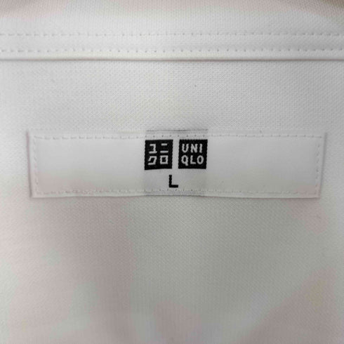 ユニクロ UNIQLO ドライノンアイロンジャージーシャツ メンズ L