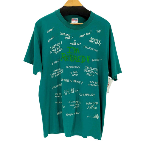 ヘインズ Hanes 90s HEAVYWEIGHT 50/50 カジュアルロゴプリントTシャツ メンズ XL