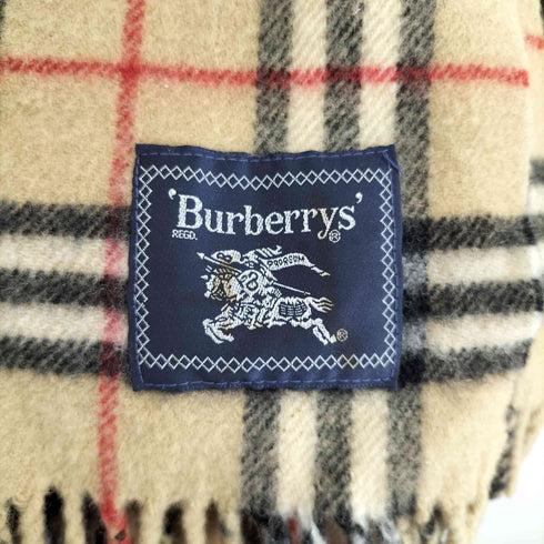 バーバリーズ BURBERRYS ロゴ刺繍 ノバチェック ブランケット レディース