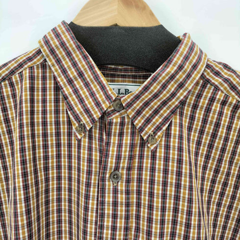 エルエルビーン L.L.Bean 70-80s 香港製カジュアルチェックシャツ メンズ XL