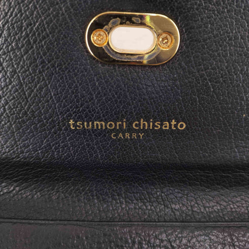ツモリチサト TSUMORI CHISATO フロント猫デザインレザー長財布 レディース