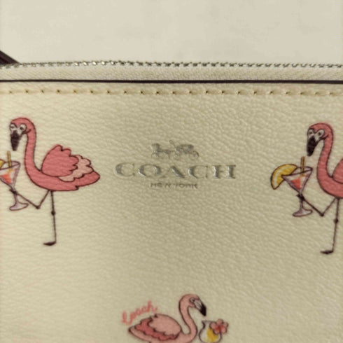 コーチ COACH Flamingo Corner Zip ポーチ レディース