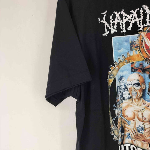 UTOPIA BANISHED グラインドコア バンド プリント S/S Tシャツ メンズ import:XL