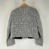 ザラ ZARA ノーカラーツイードジャケット レディース import:M